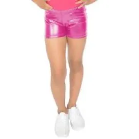 035Child Metallic Gymn Shorts by Miss Lester