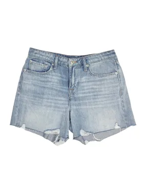 7 For All Mankind Monroe Long Shorts in Time Off - Result: 7 For All Mankind Women's Monroe Long Denim Shorts (Time Off)