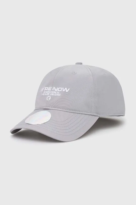 Gray AAPE Baseball Cap AAPCPM5255XXM