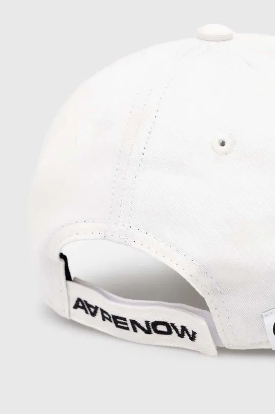 White AAPE Cotton Baseball Cap AAPCPM4865XXM