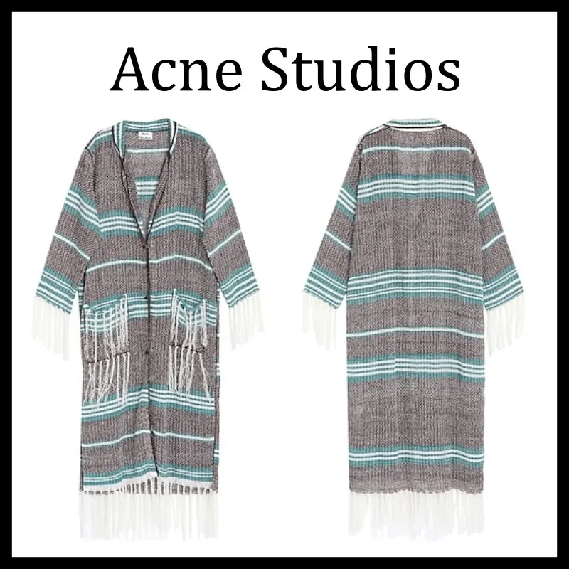 Acne Studios Unisex Nylon Street Style Plain Cotton Logo Designers