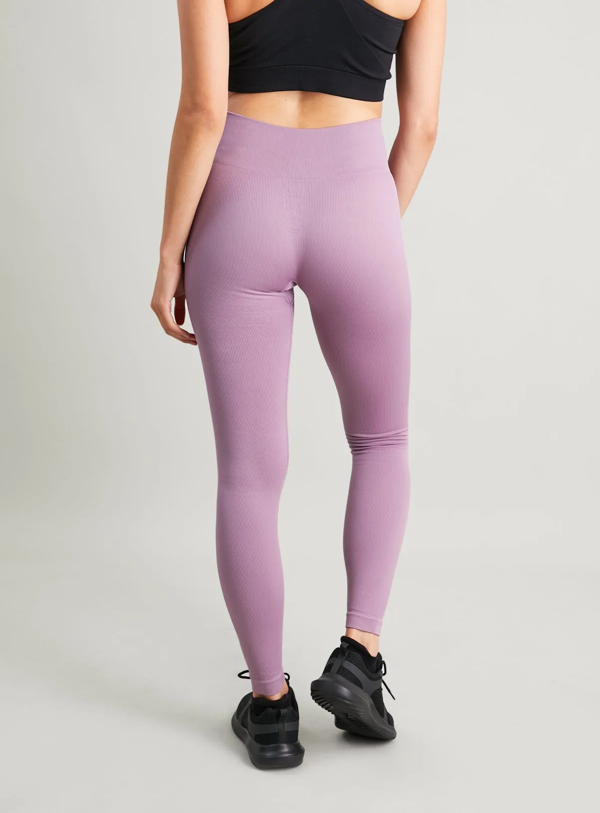 Active Heather Pink Leggings - Seamfree, Size S | Shop Now