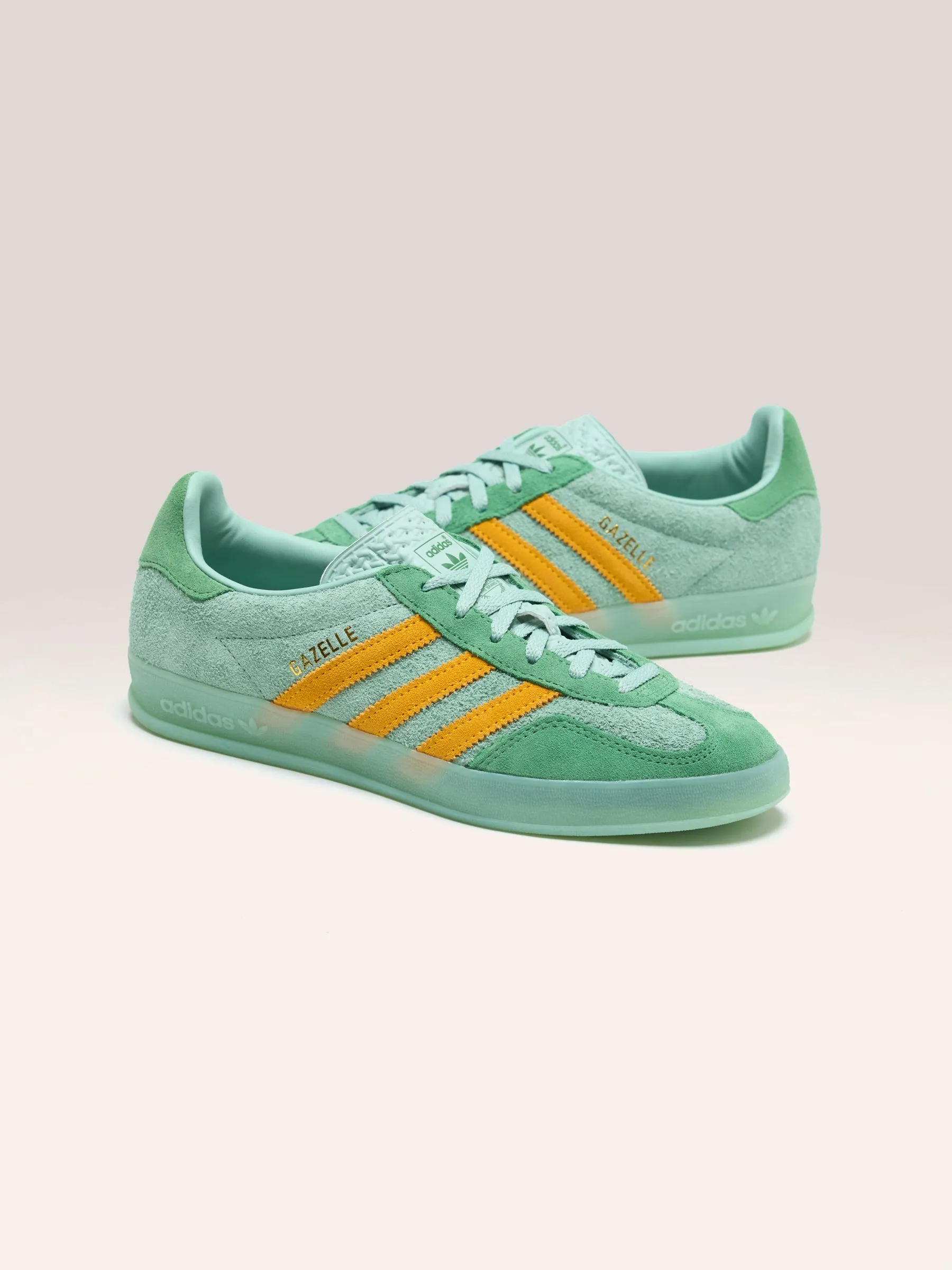 Adidas Gazelle Indoor Lime Women's Shoes - Size 242