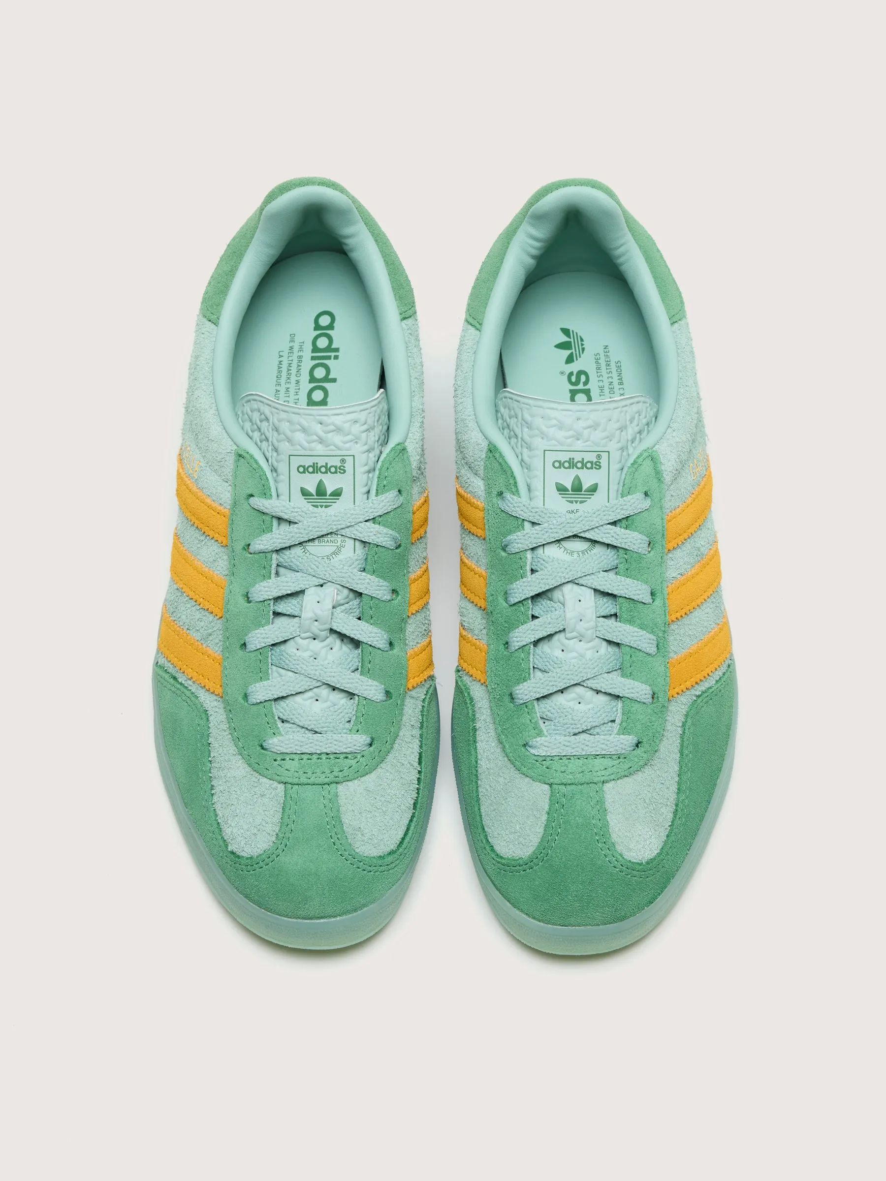 Adidas Gazelle Indoor Lime Women's Shoes - Size 242