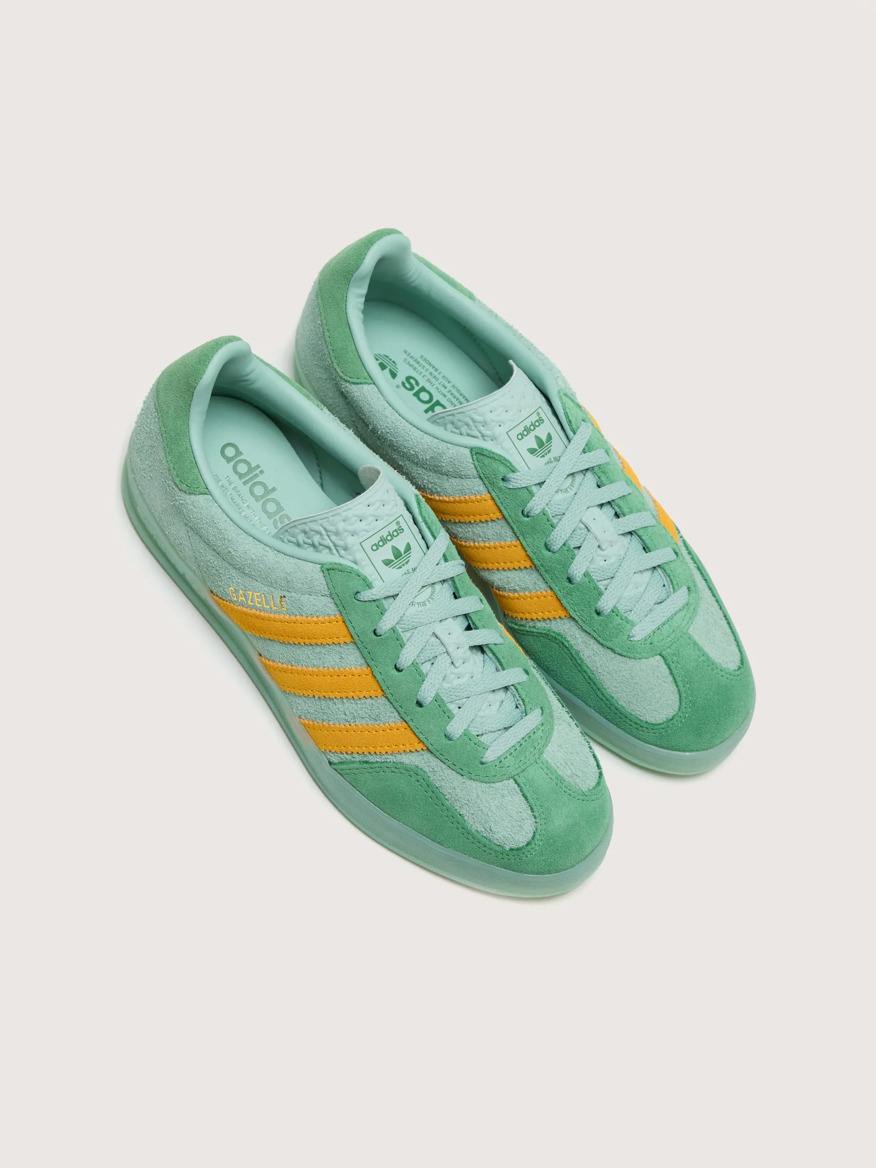 Adidas Gazelle Indoor Lime Women's Shoes - Size 242