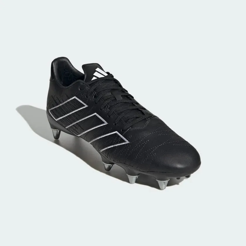 Adidas Kakari Elite SG Rugby Boots - Black/White