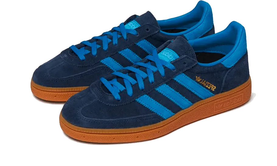 Adidas Night Indigo Bright Blue Gum Handball Shoes