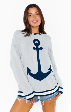 Adventure Sweater Anchor Graphic Knit - Shop Now