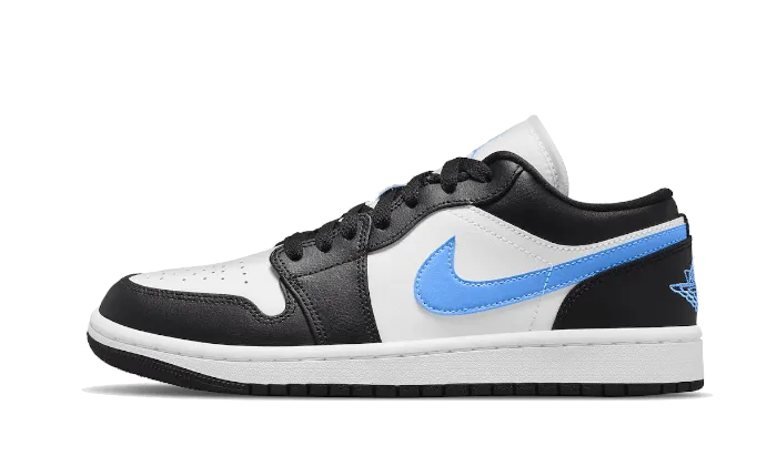 Air Jordan 1 Low Black University Blue - Jordan 1 Low Black University Blue