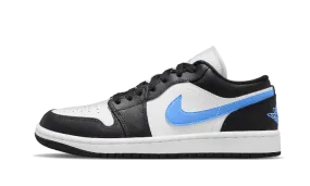 Air Jordan 1 Low Black University Blue - Jordan 1 Low Black University Blue