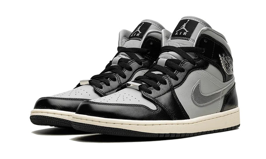 Air Jordan 1 Mid Black Chrome - Latest Release & Prices