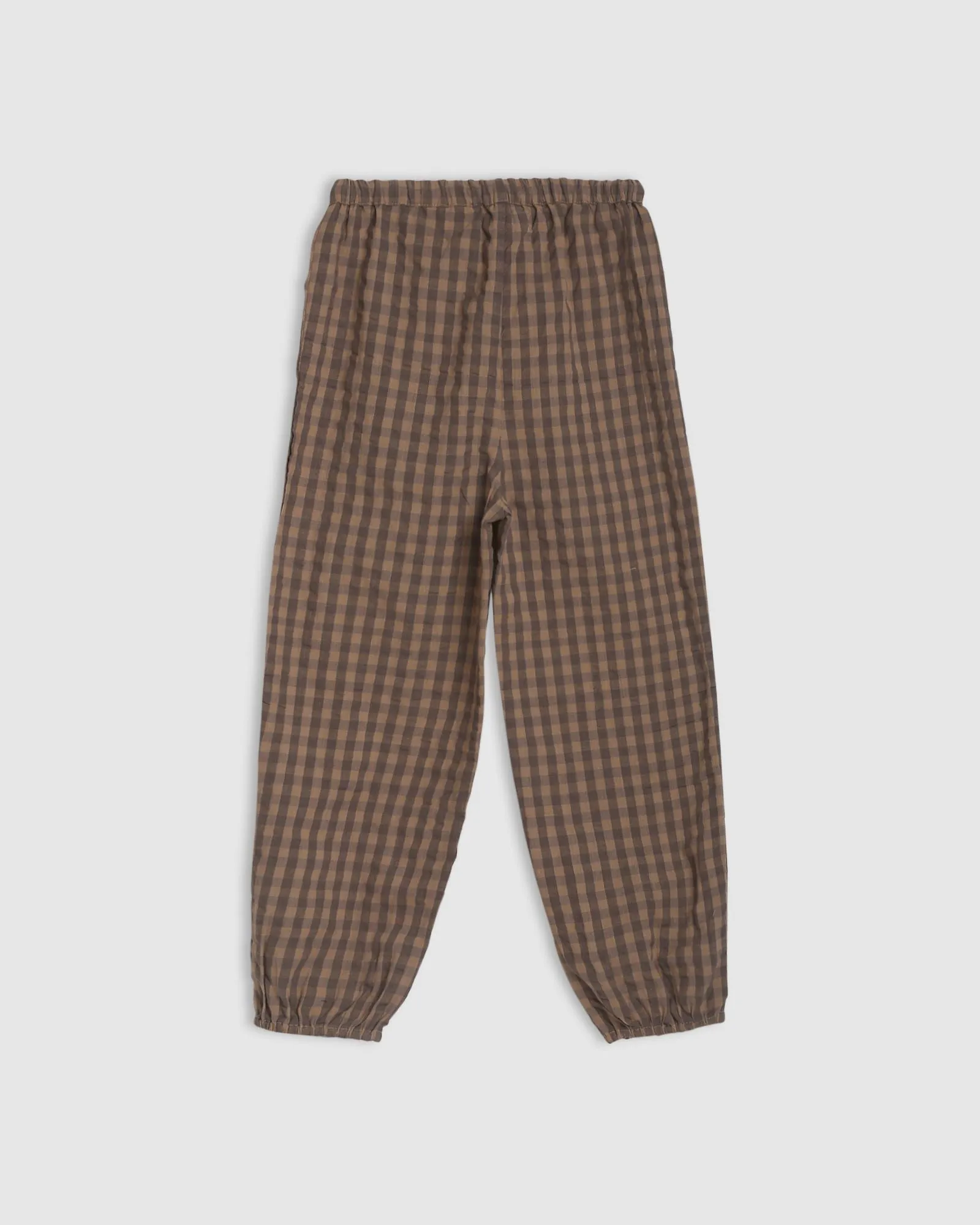 Coffee Gingham Emma Pant by Alex & Ant