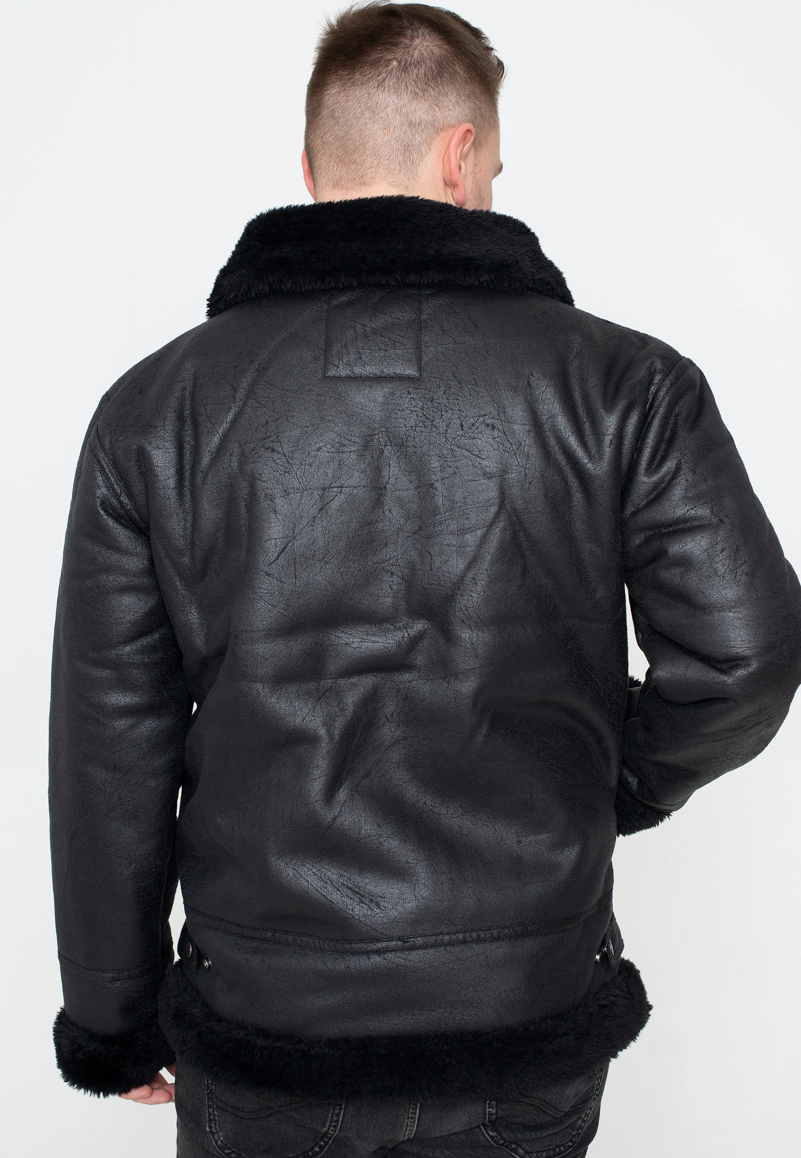 Alpha Industries B3 FL Black Black Jacket