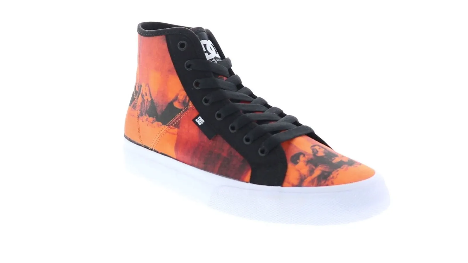 Andy Warhol x DC Shoes Men's Black Collaboration Sneakers - Style HI ADYS300712-LRT