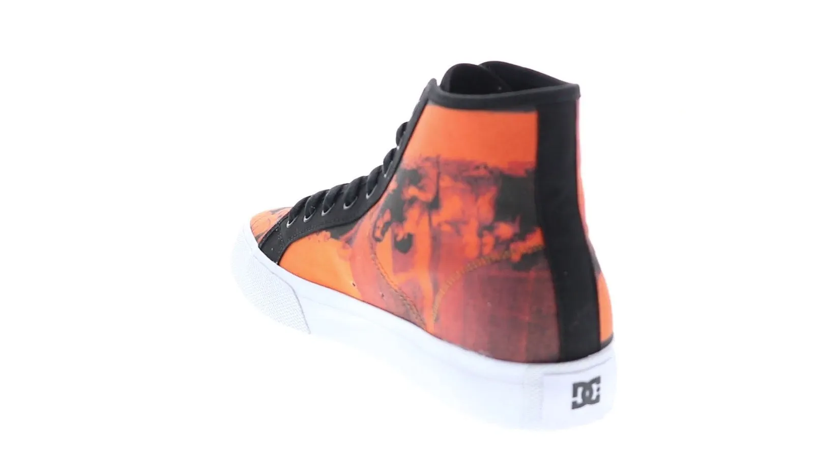 Andy Warhol x DC Shoes Men's Black Collaboration Sneakers - Style HI ADYS300712-LRT