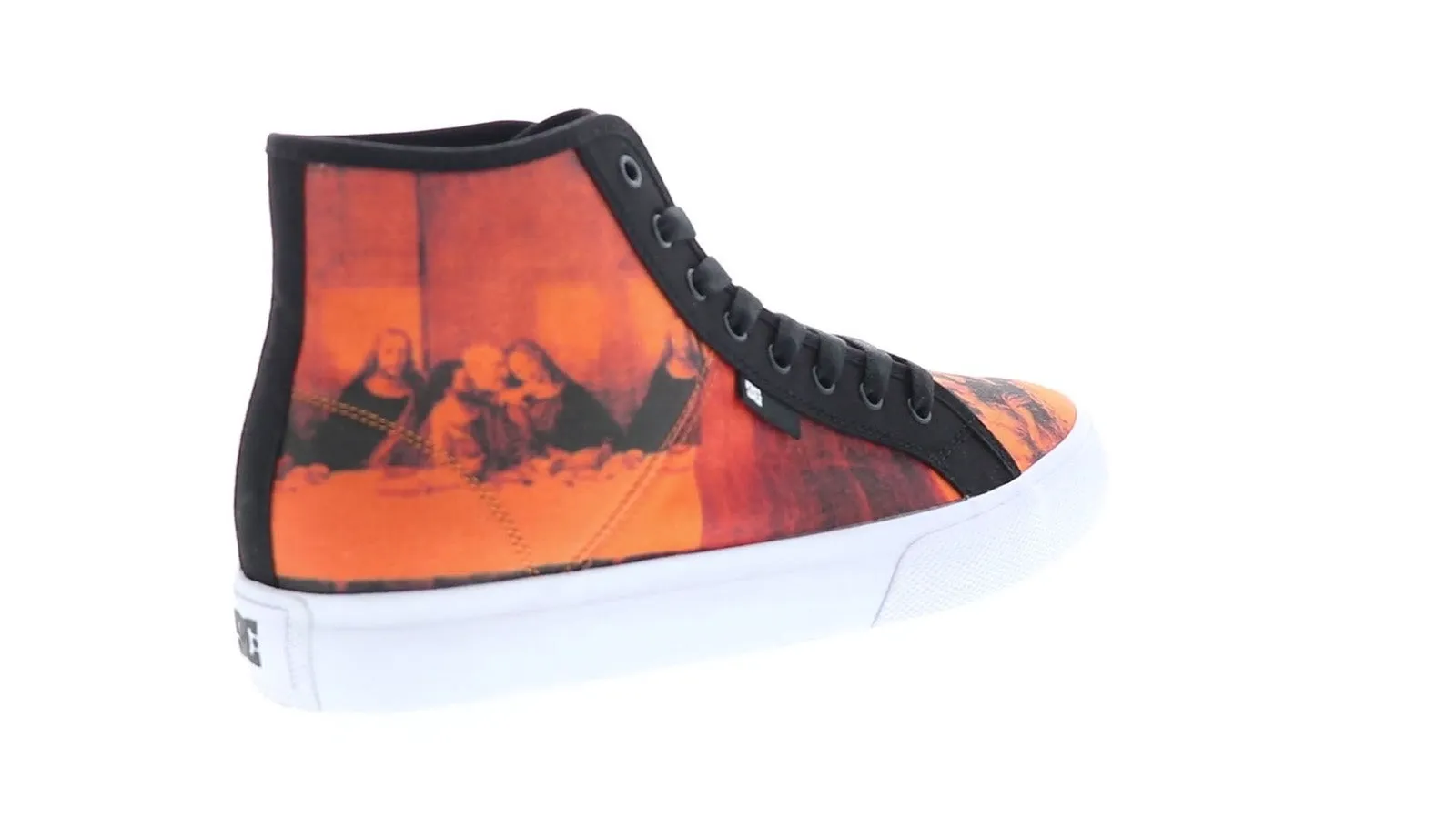 Andy Warhol x DC Shoes Men's Black Collaboration Sneakers - Style HI ADYS300712-LRT