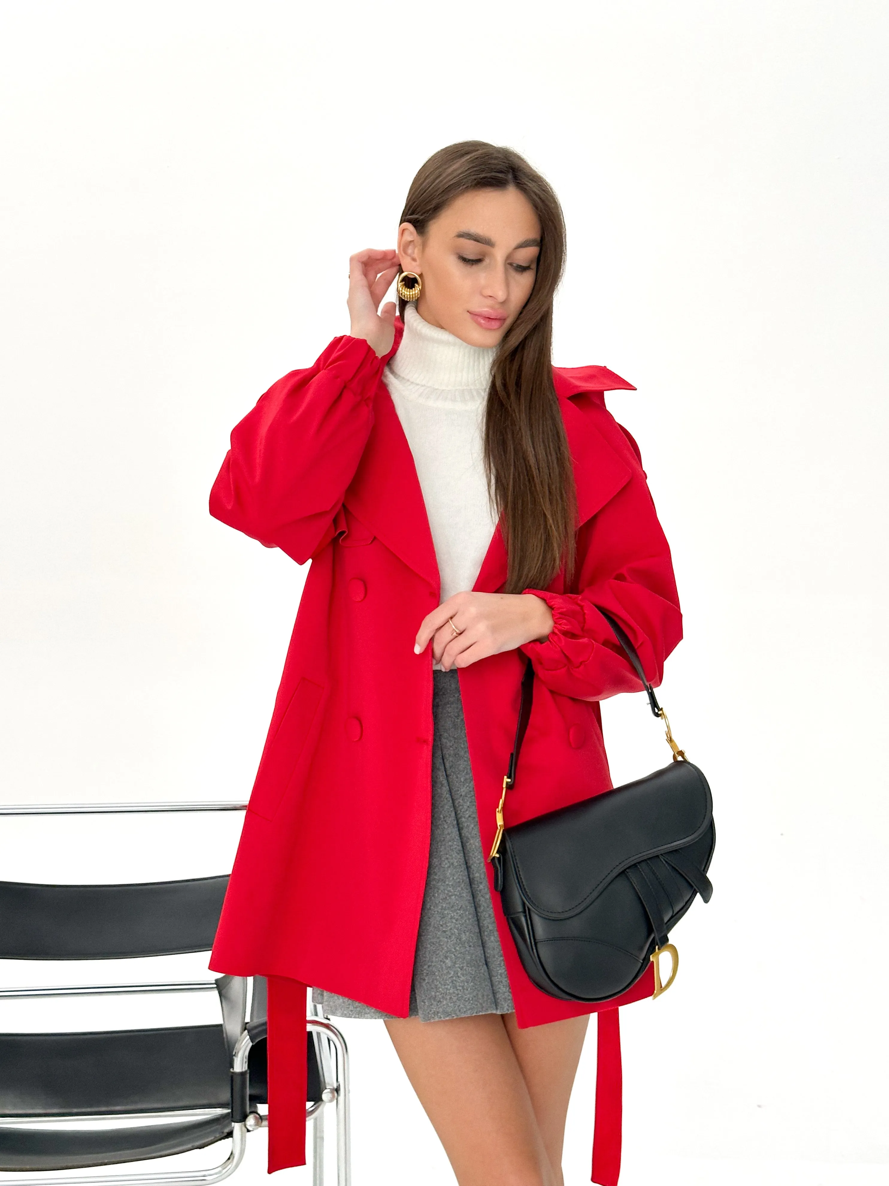 Ariana Hooded Trench Coat - Women's Outerwear