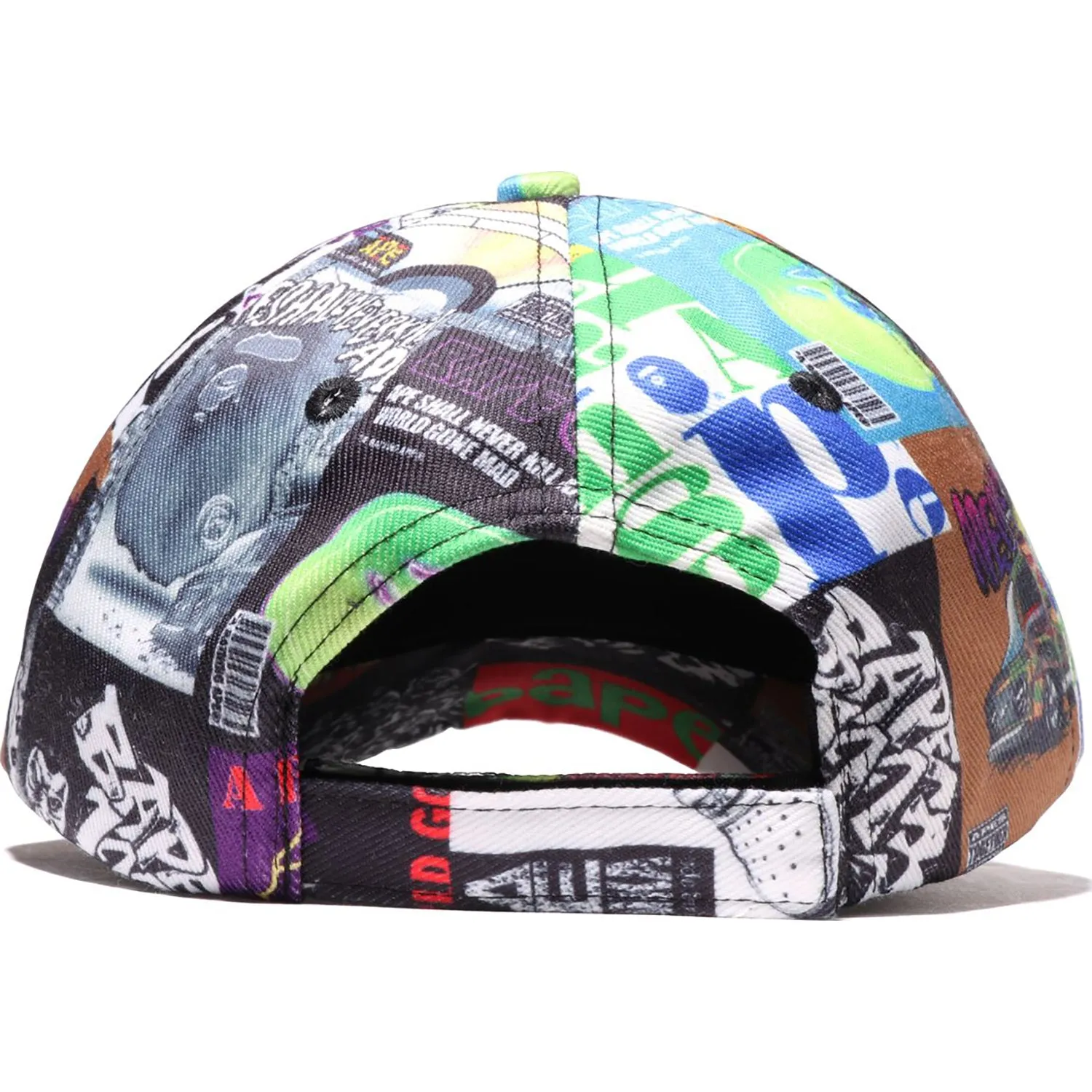 Mens BAPE ALBUM Monogram Baseball Cap