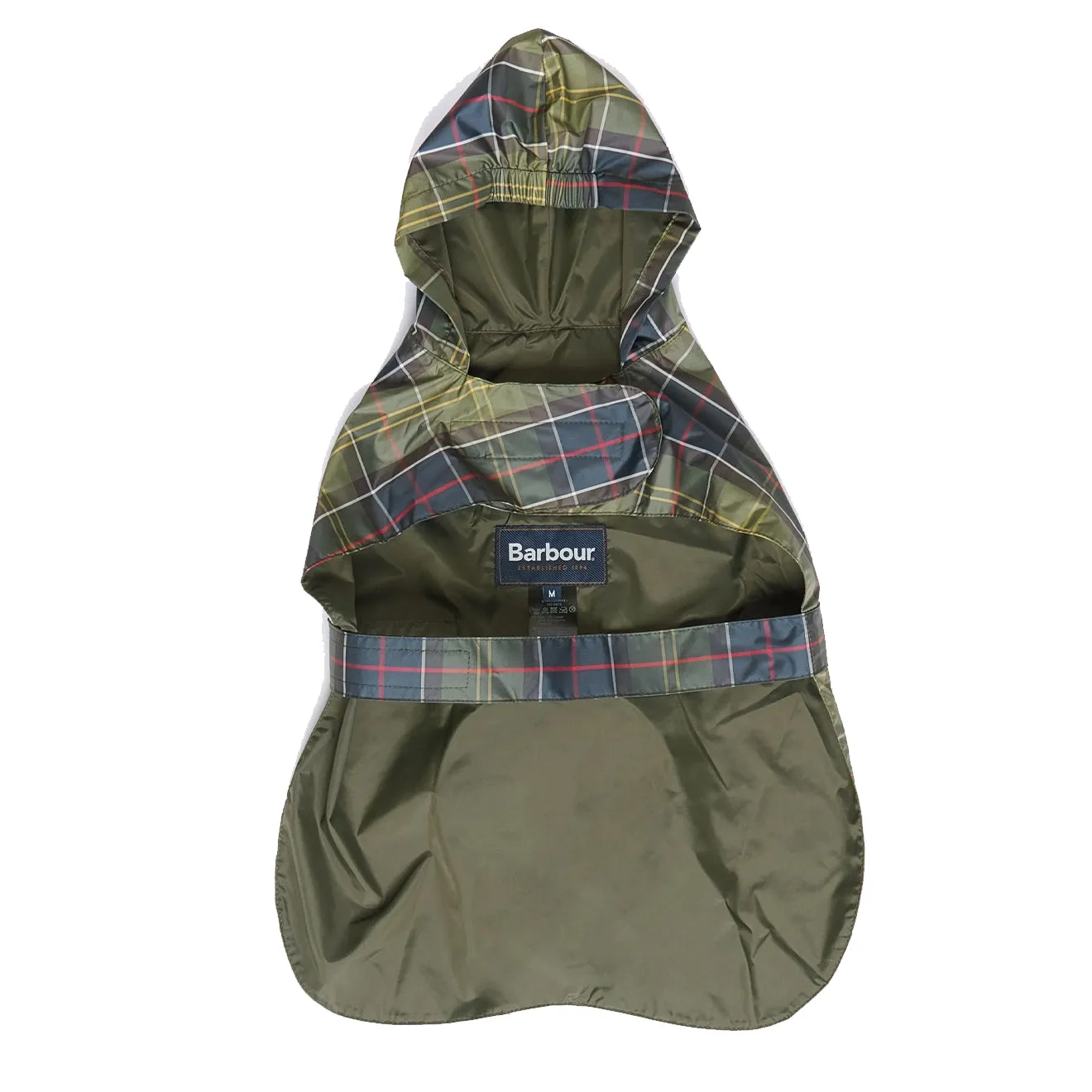 Barbour Classic Tartan Packable Dog Coat