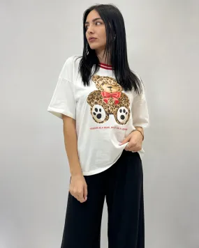 Bear Print T-shirt