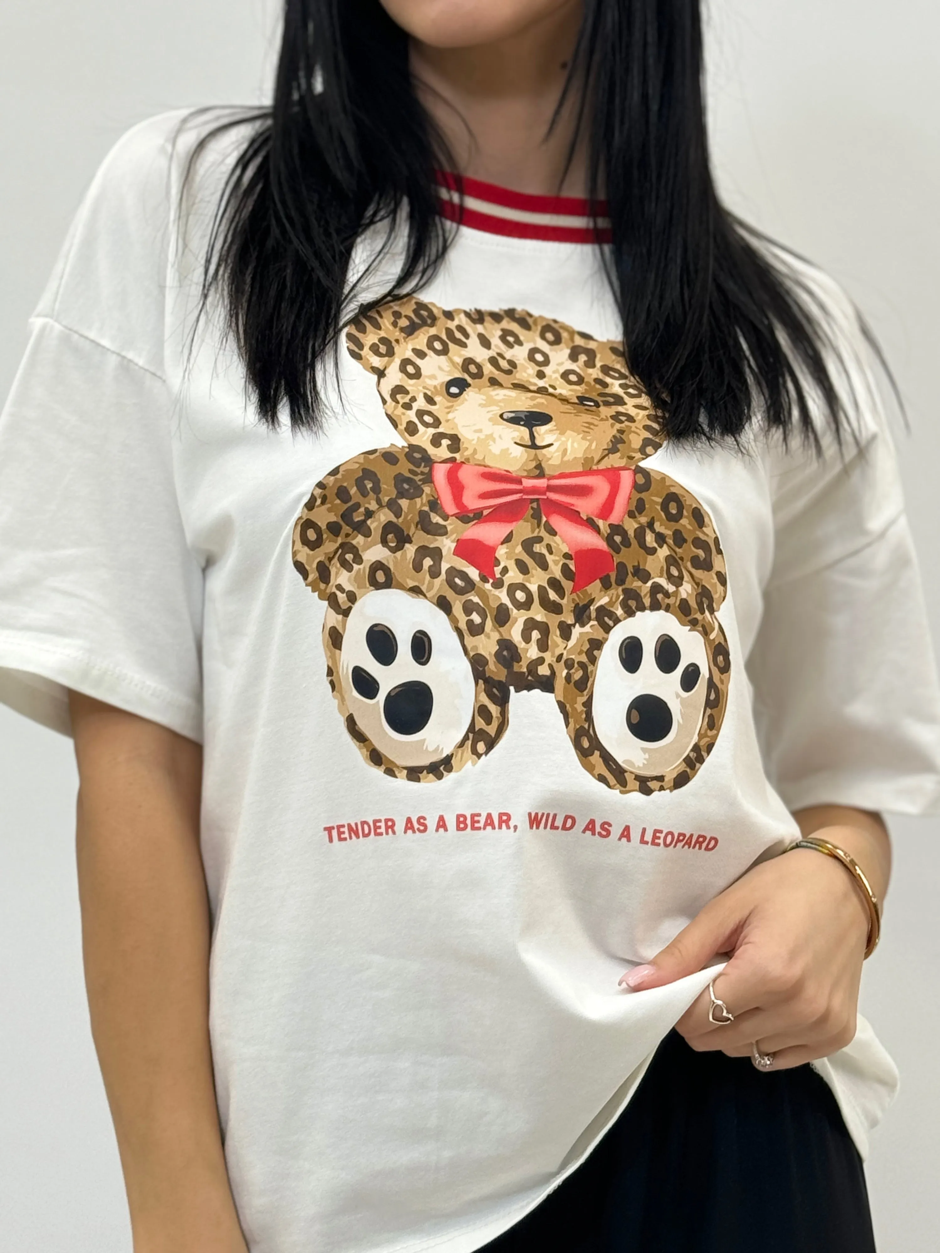 Bear Print T-shirt