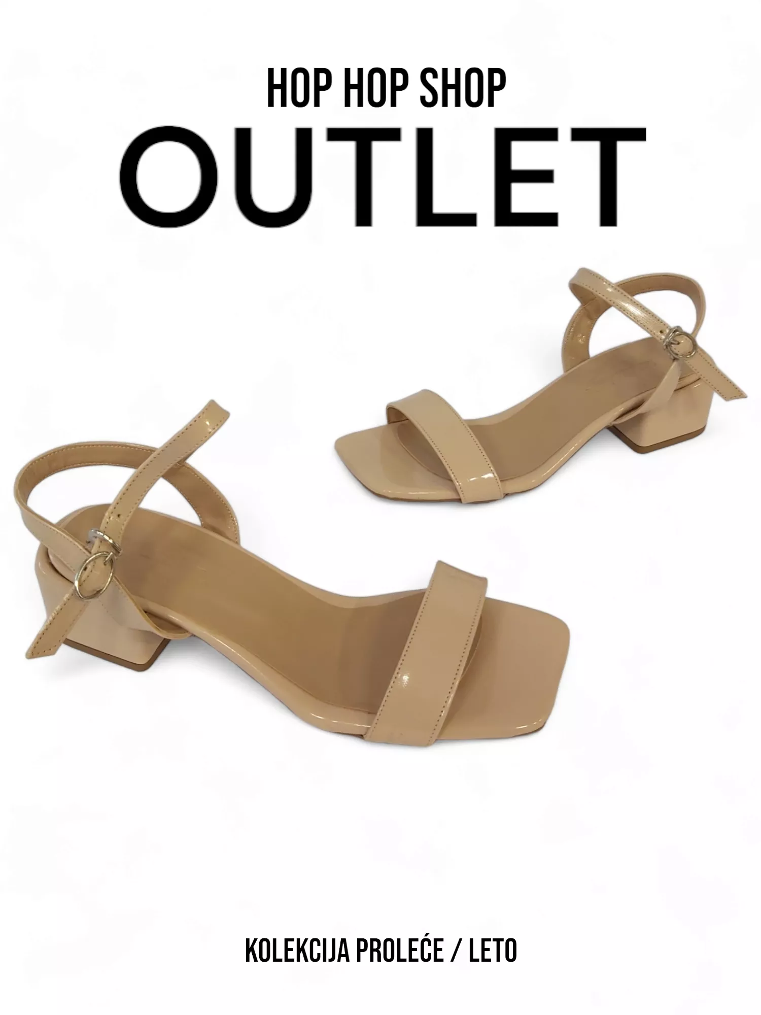 Beige Women's Sandals - Style TS070527