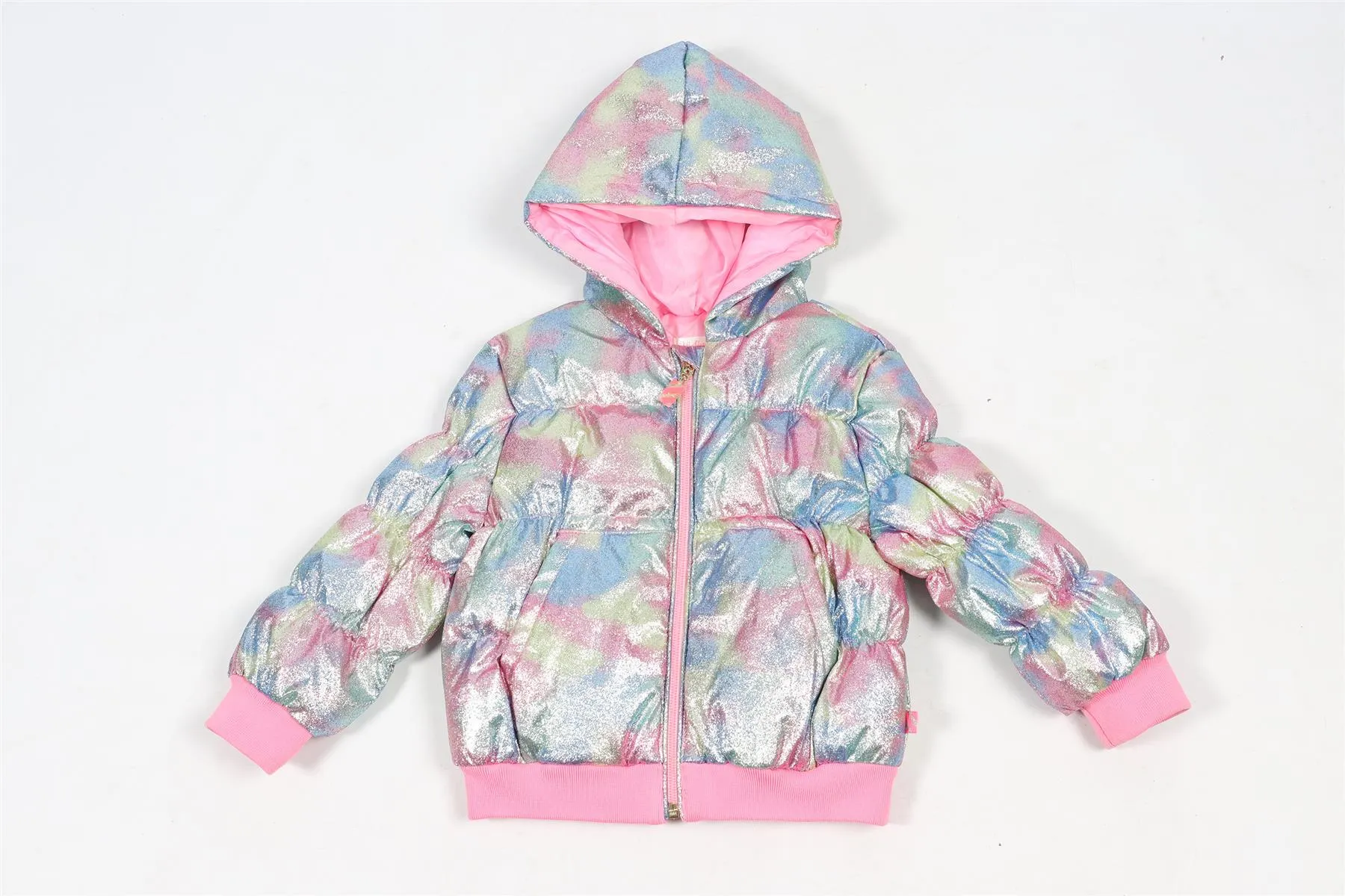 Billieblush Multi-Colored Girls Padded Jacket - Size 3 Years