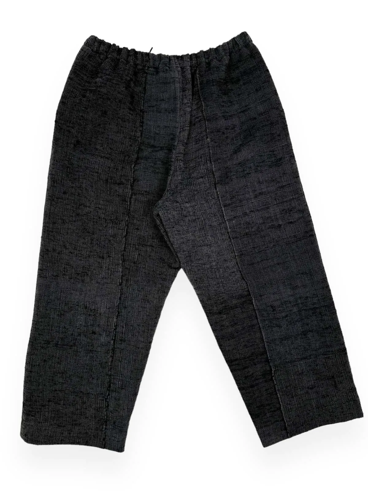 Black Panel Trousers