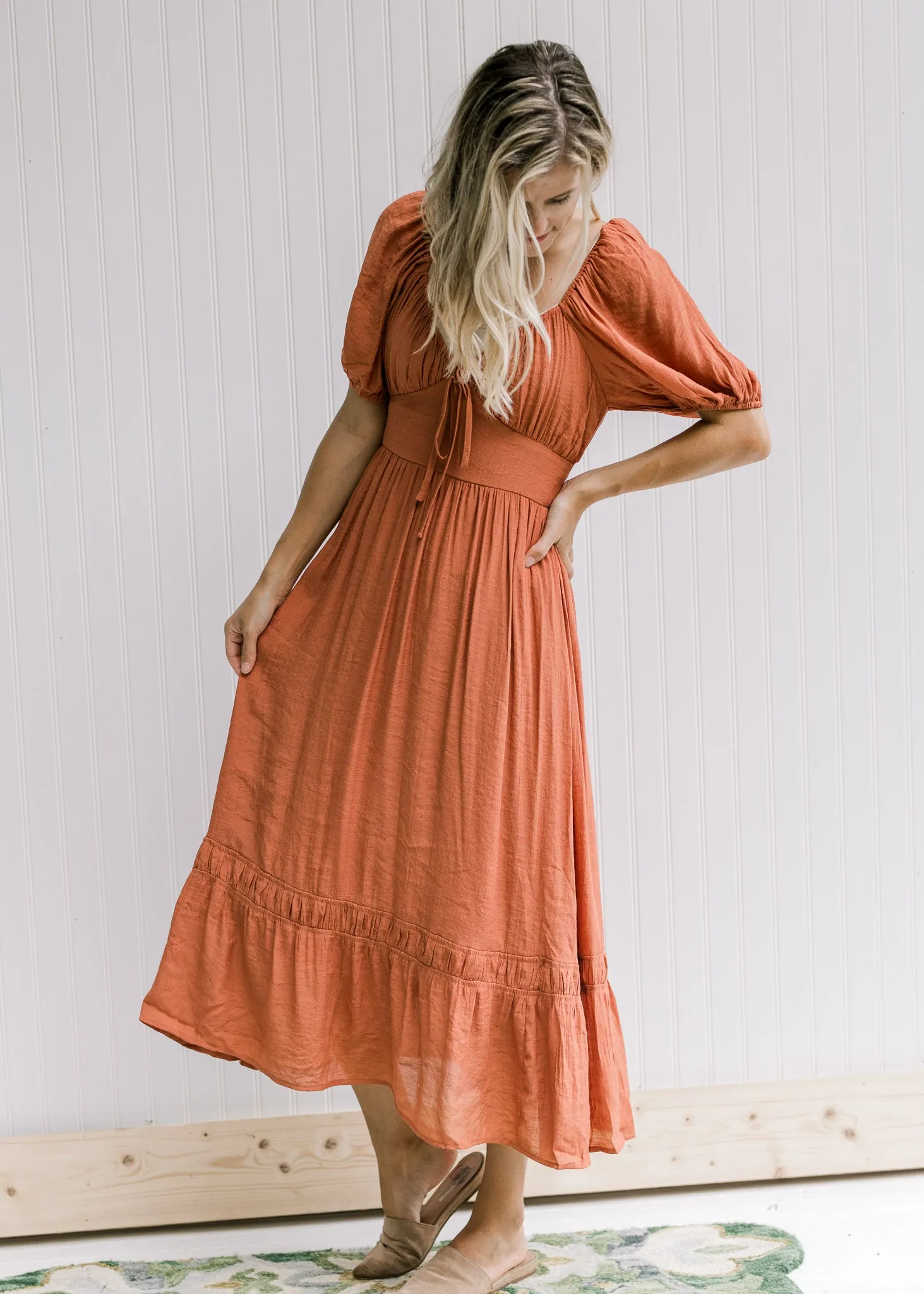 Bohemian Rustic Dress