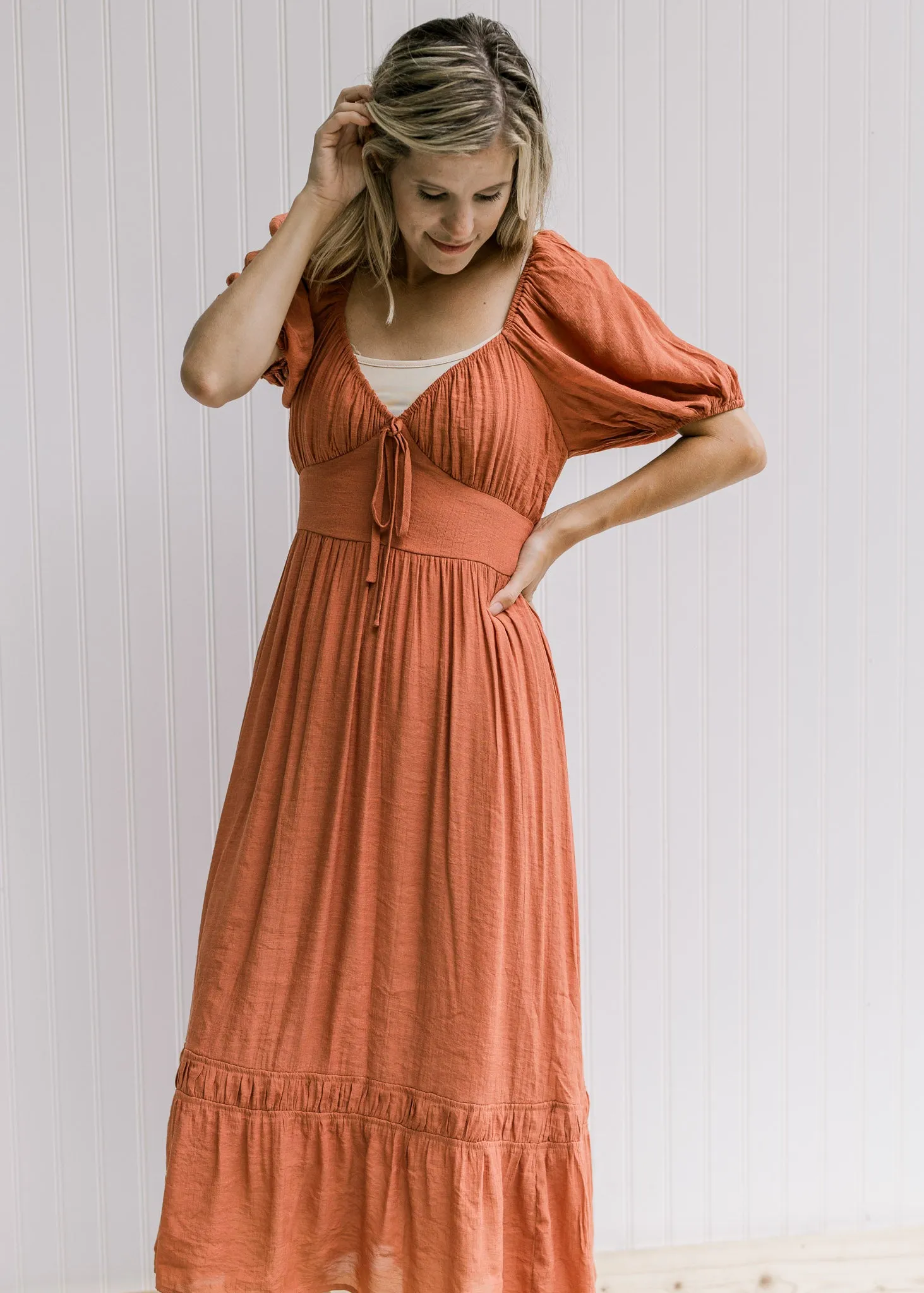 Bohemian Rustic Dress