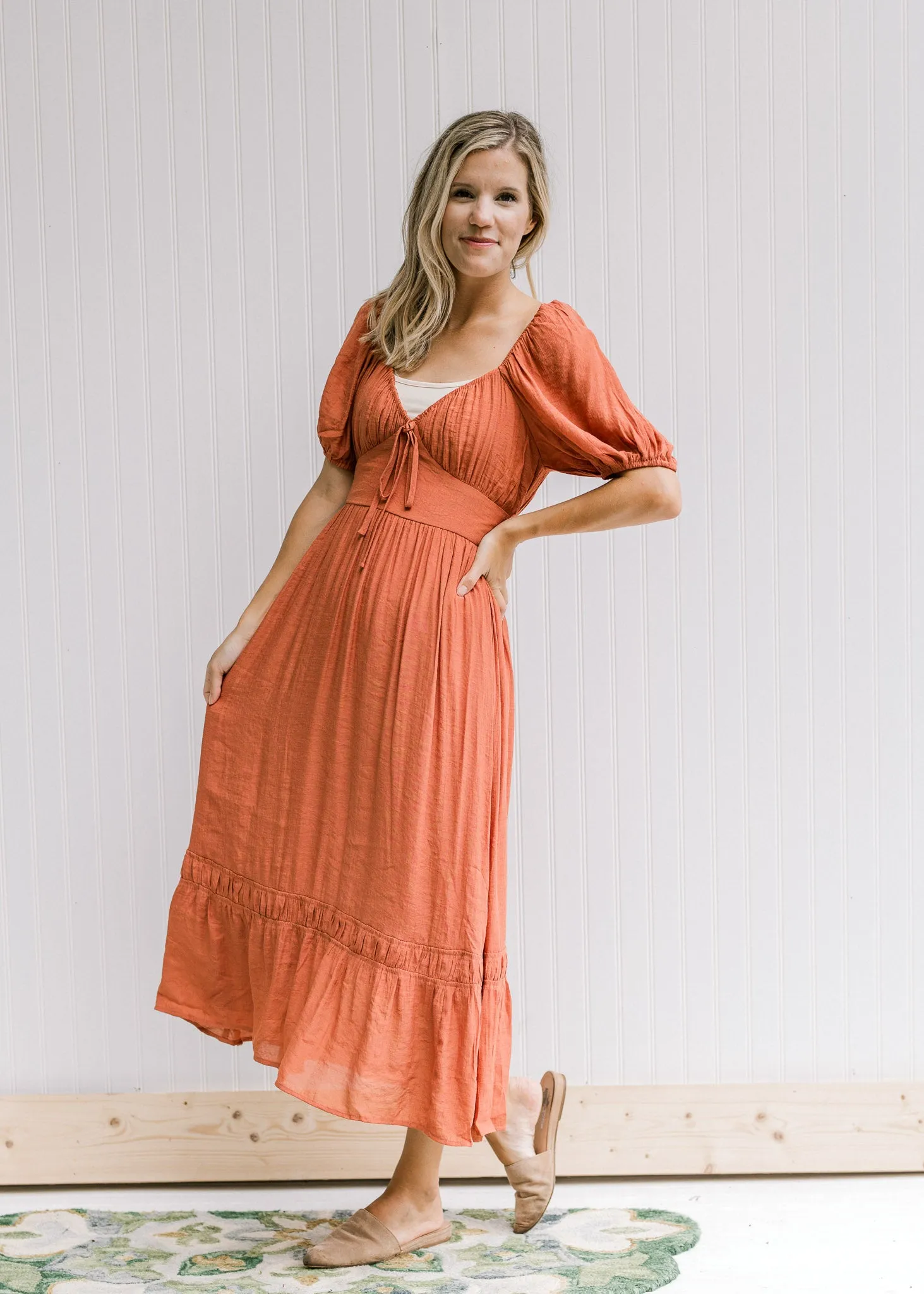 Bohemian Rustic Dress