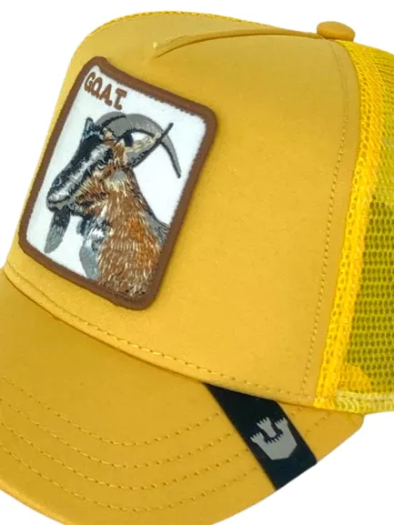 Yellow Goat Cap.