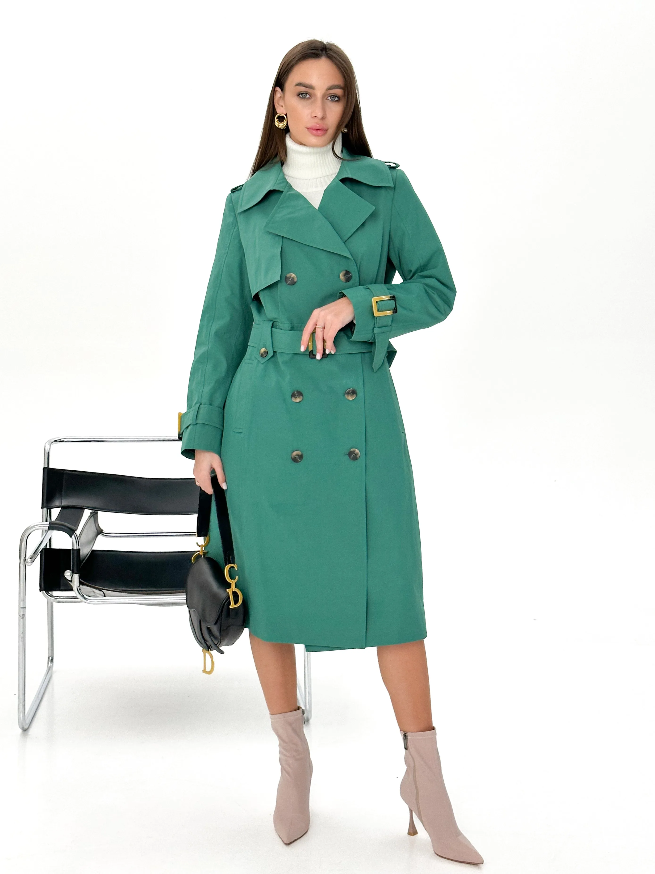 Capri Classic Trench Coat - Women's Outerwear