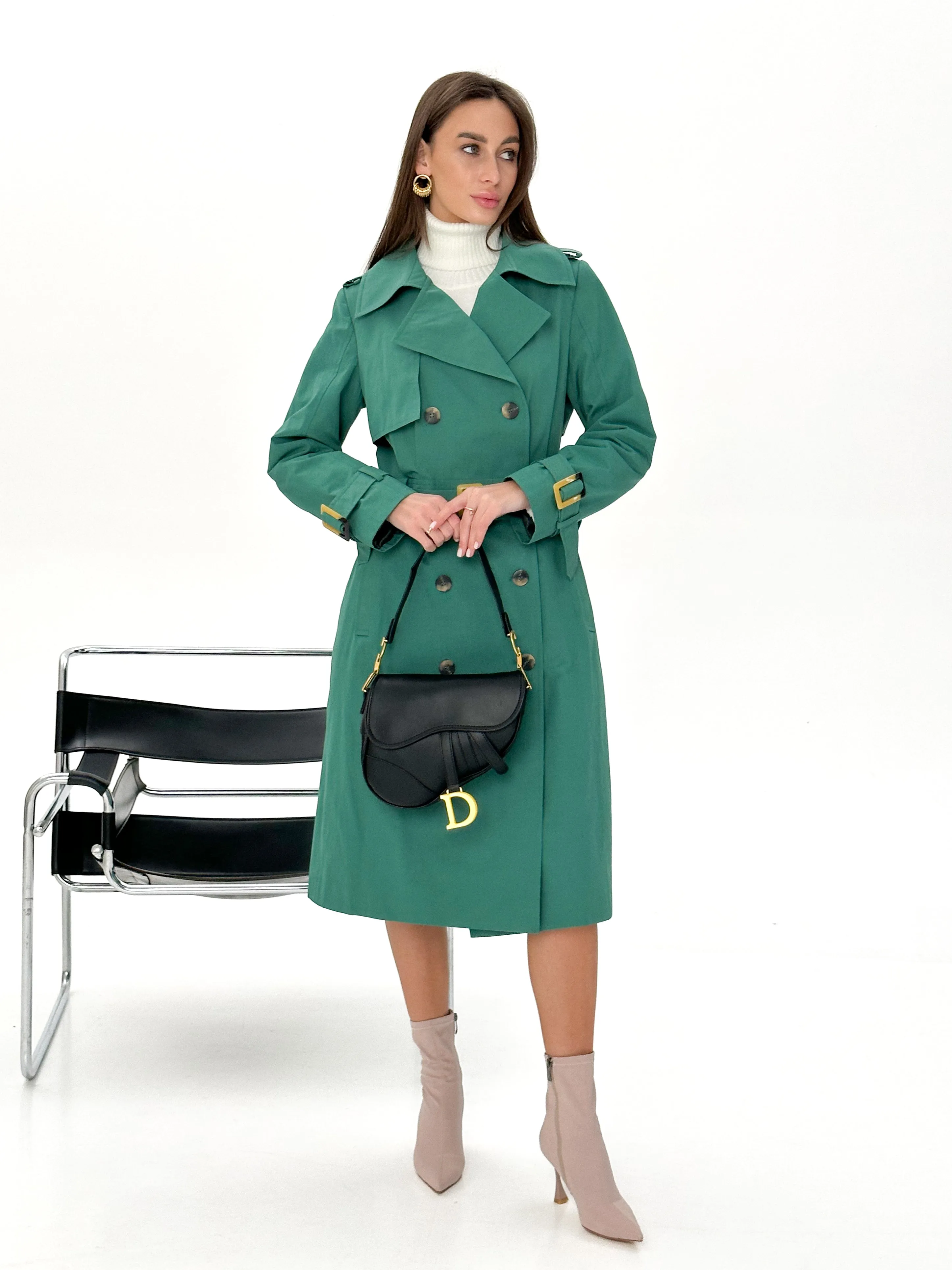 Capri Classic Trench Coat - Women's Outerwear