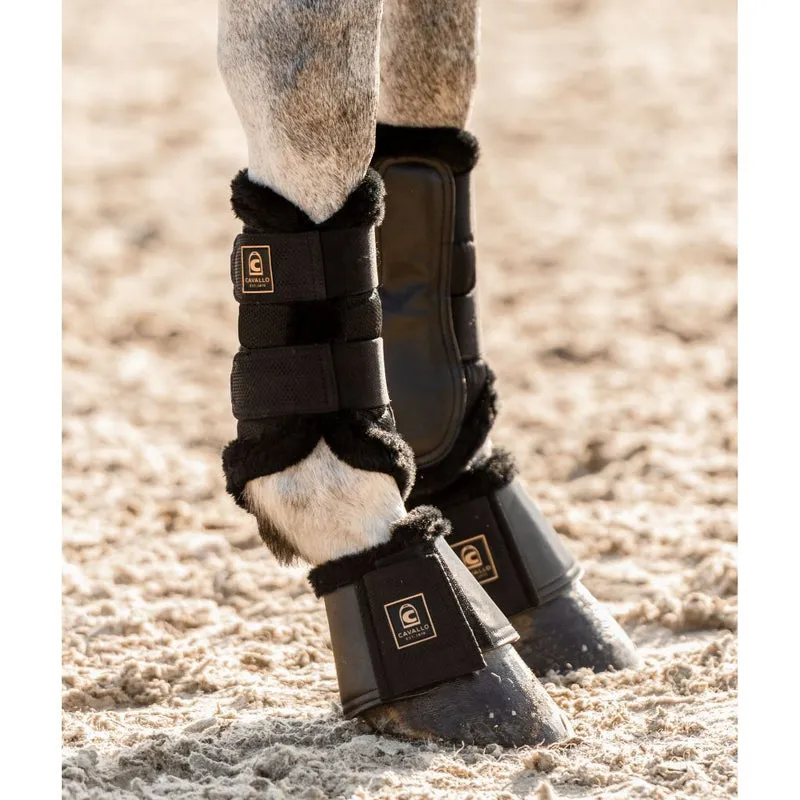 Cavallo Leilani Limited Edition Fleece-Lined Brushing Boots 2-Pack