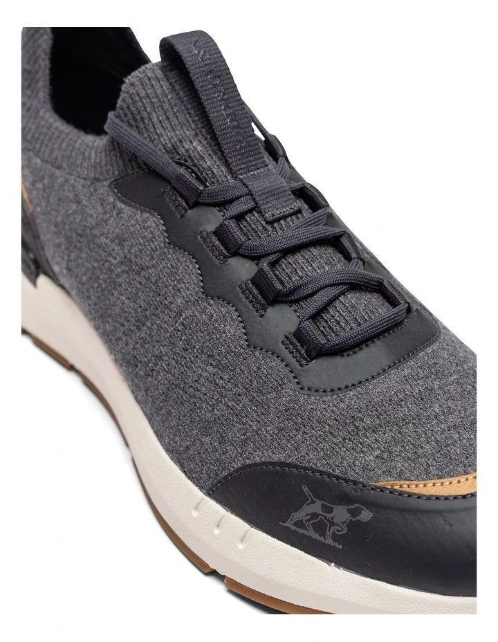 Charcoal Runner Flow Sneaker
