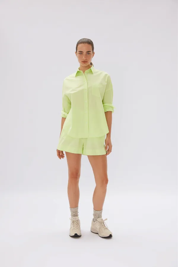 Chiara Matcha Green Shorts