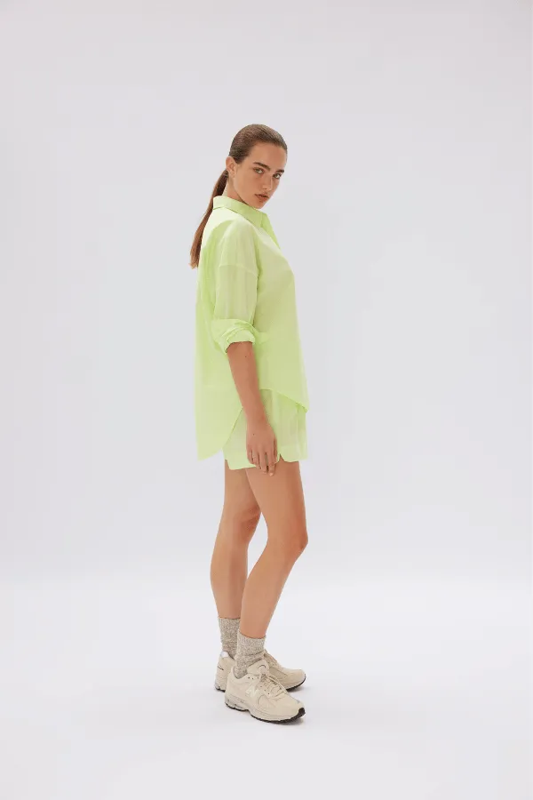 Chiara Matcha Green Shorts