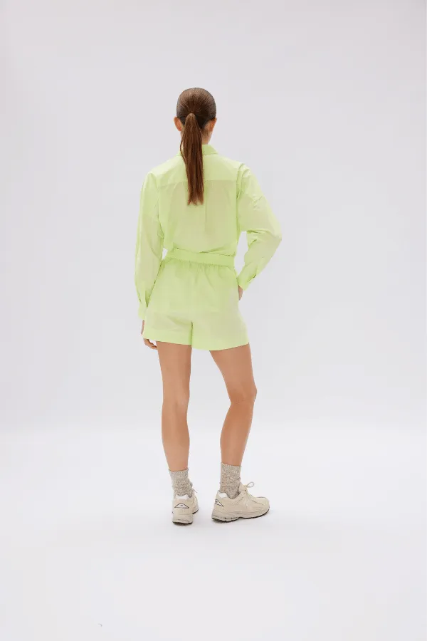 Chiara Matcha Green Shorts