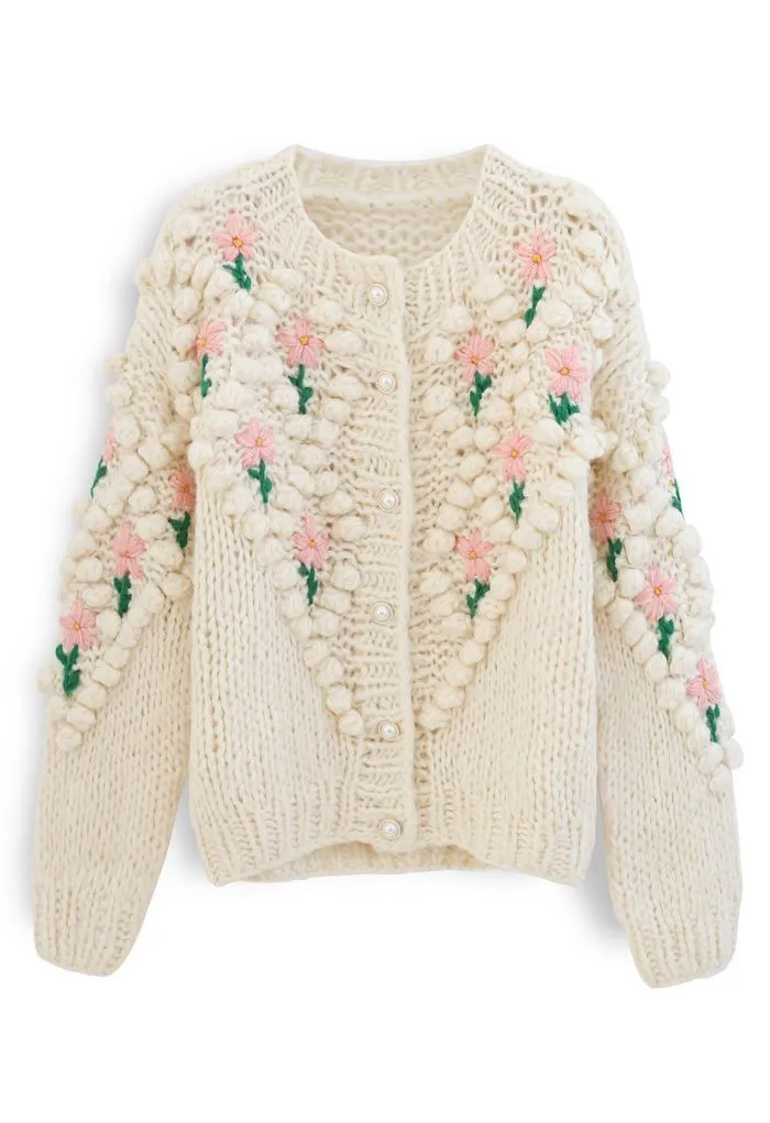 Chicwish | Flower Patterns Cardigans - Women's Fashion