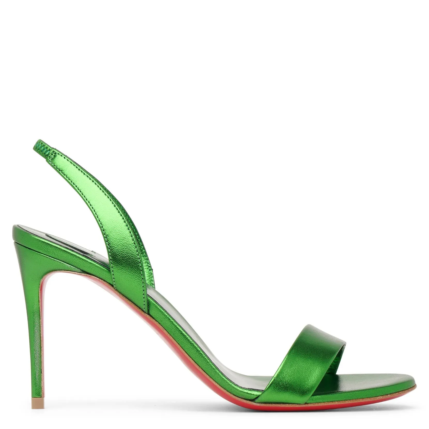 Christian Louboutin O Marylin spinach laminato sandals