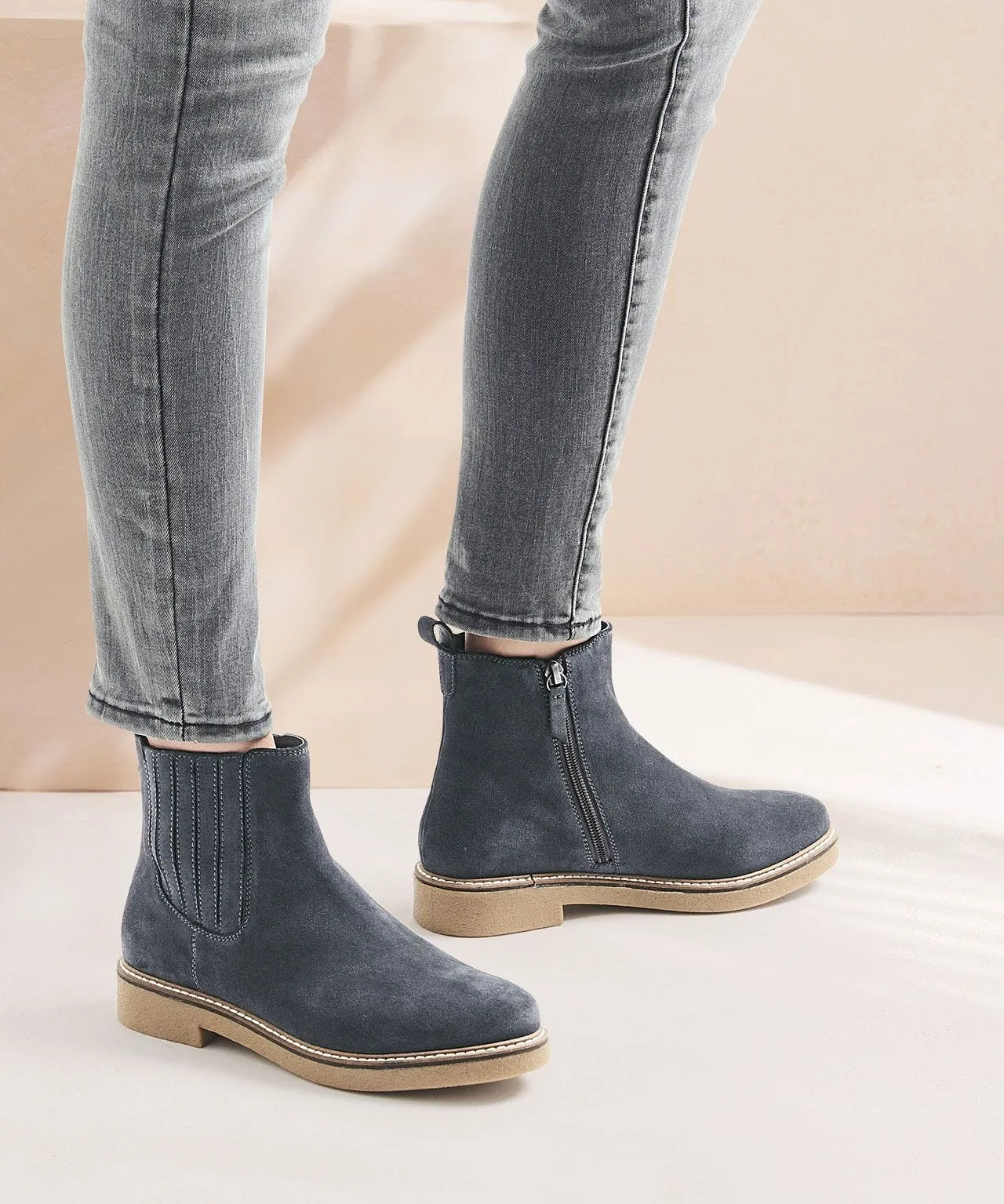 Classic Suede Ankle Boots