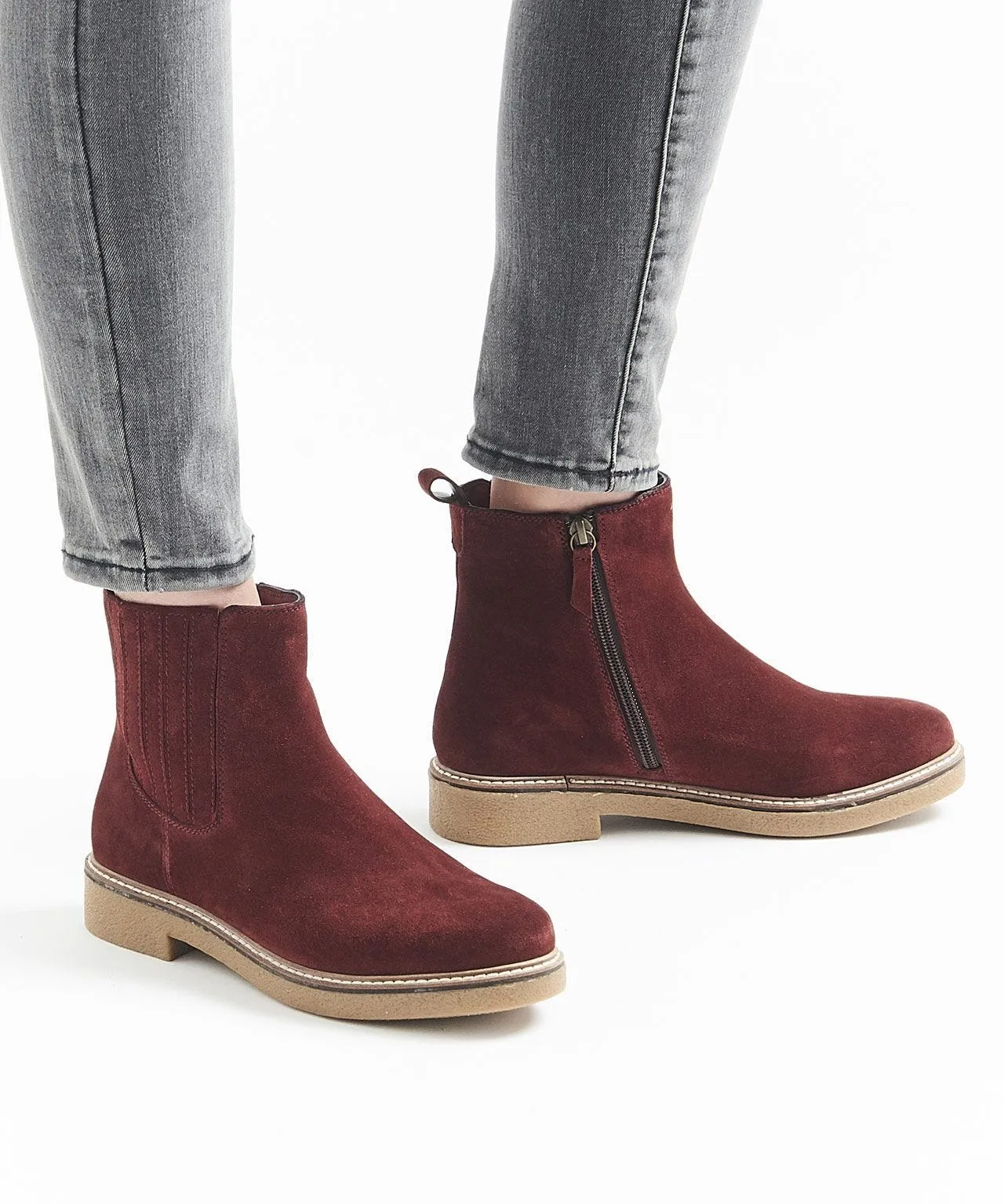 Classic Suede Ankle Boots