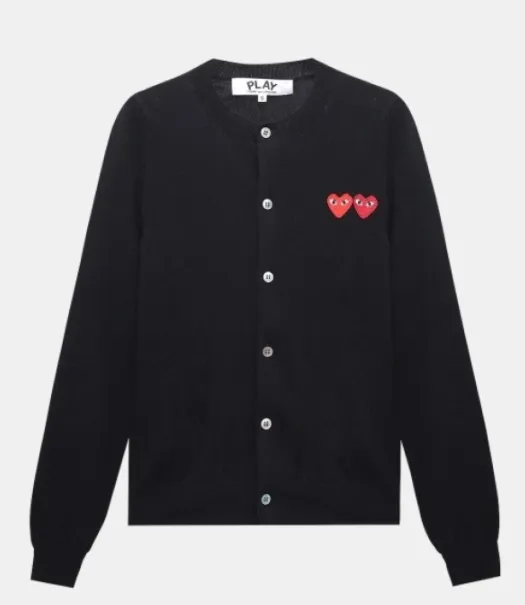 COMME des GARCONS Unisex Street Style Logo Cardigans