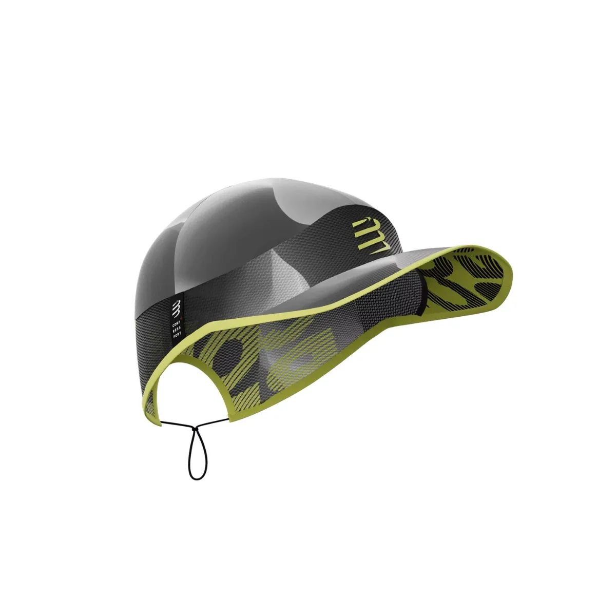 Black Green Pro Racing Cap by Compressport