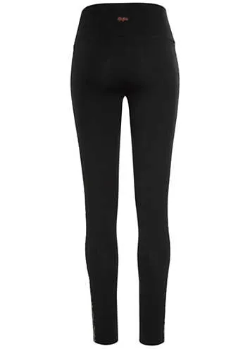 Contrast Insert Leggings