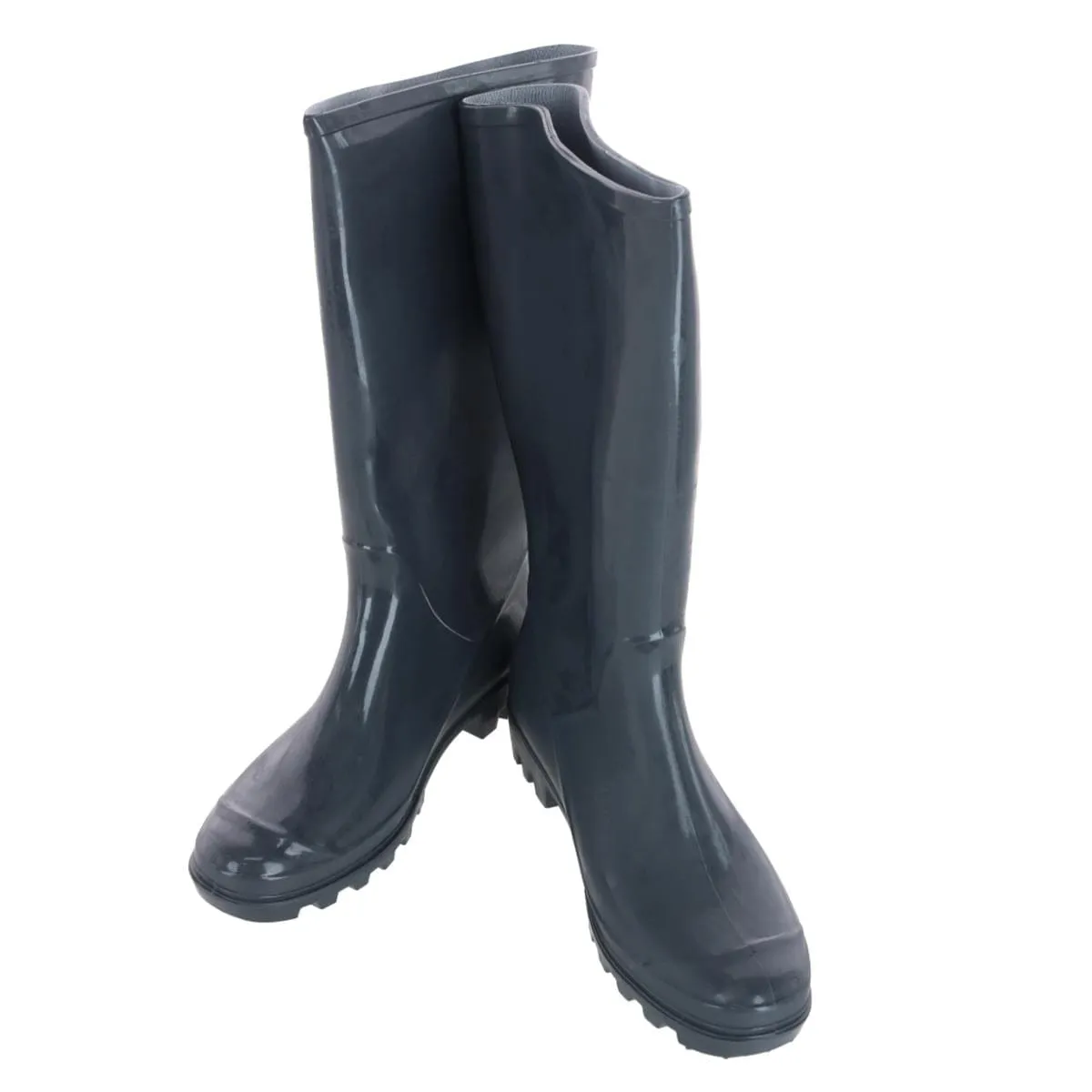 CTM Women's Waterproof Rain Boots in Solid Color