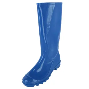 CTM Women's Waterproof Rain Boots in Solid Color