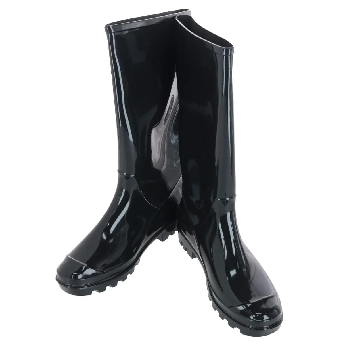 CTM Women's Waterproof Rain Boots in Solid Color