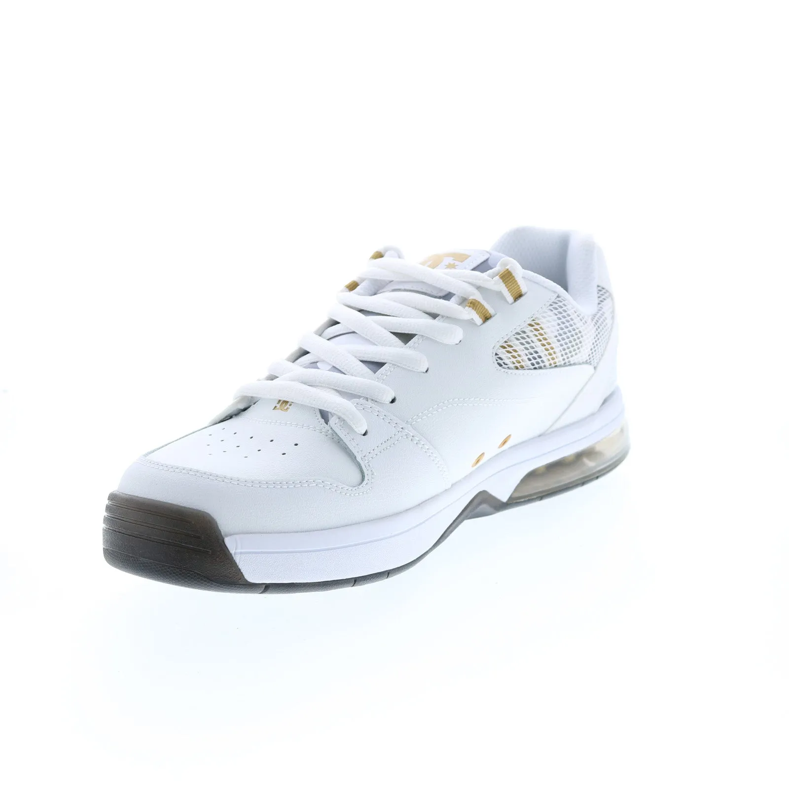 DC Mens White Skate Sneakers ADYS200072-WTC